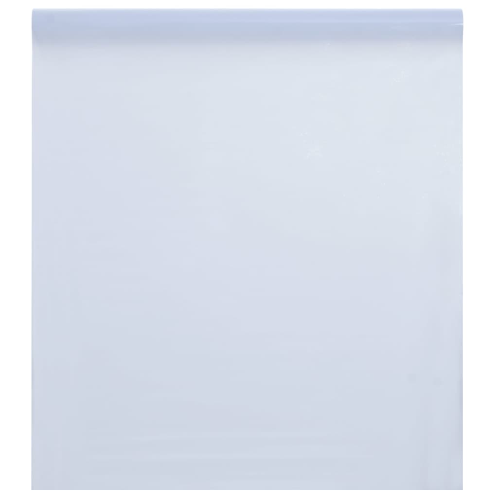Fönsterfilm statisk frostad transparent vit 60x2000 cm PVC