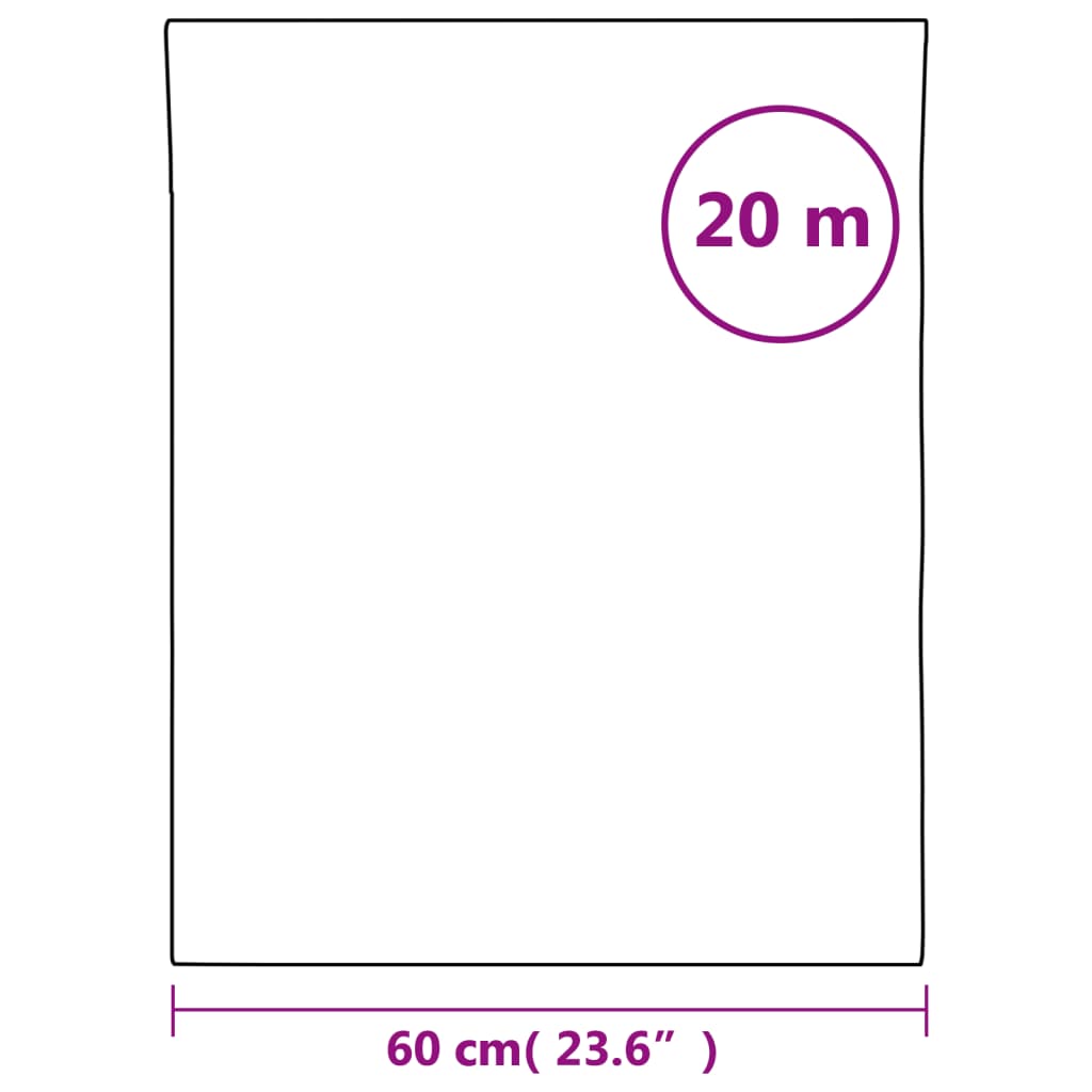 Fönsterfilm statisk frostad transparent vit 60x2000 cm PVC
