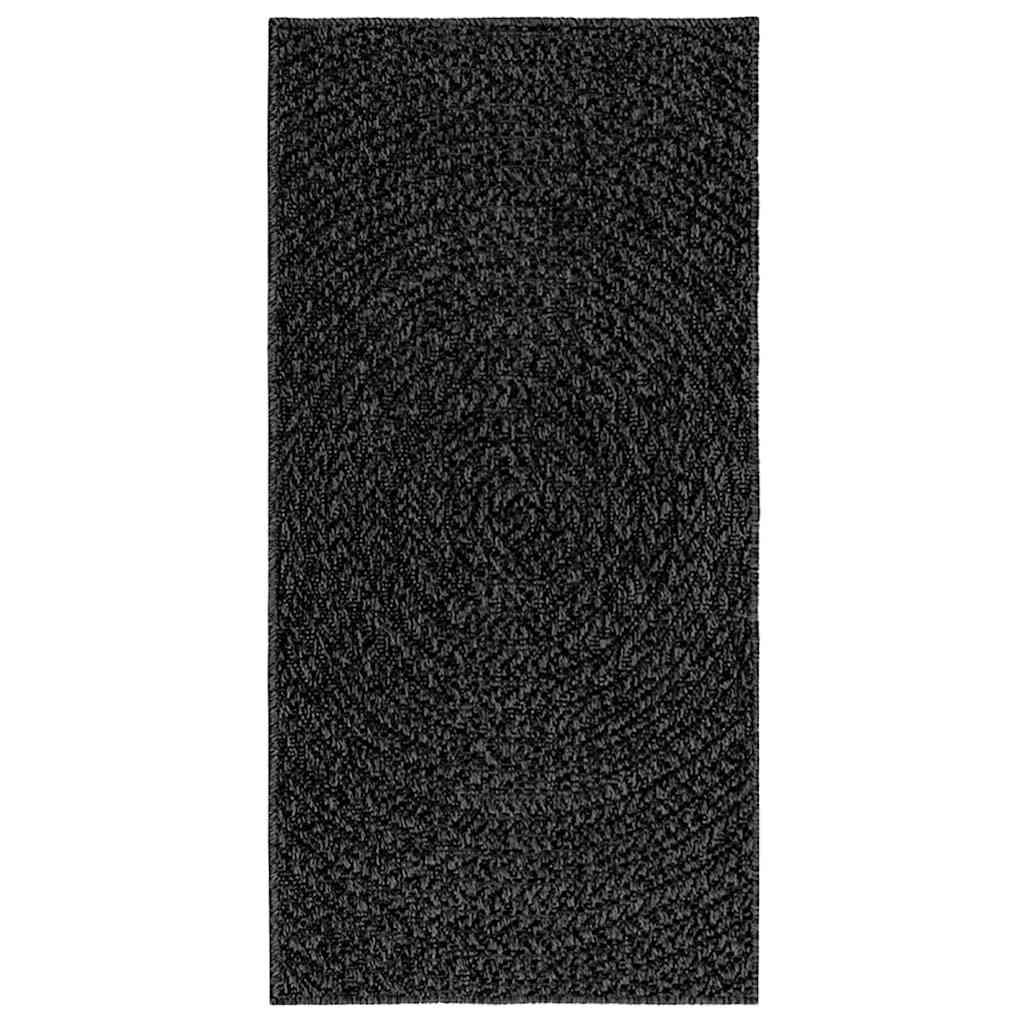 Matta ZIZUR antracit 60x110 cm jutelook inomhus och utomhus