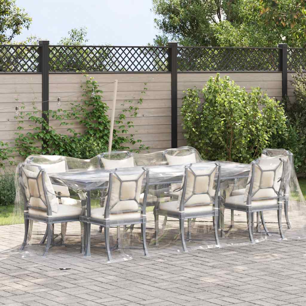 Klar presenning med öljetter 2x5 m PVC
