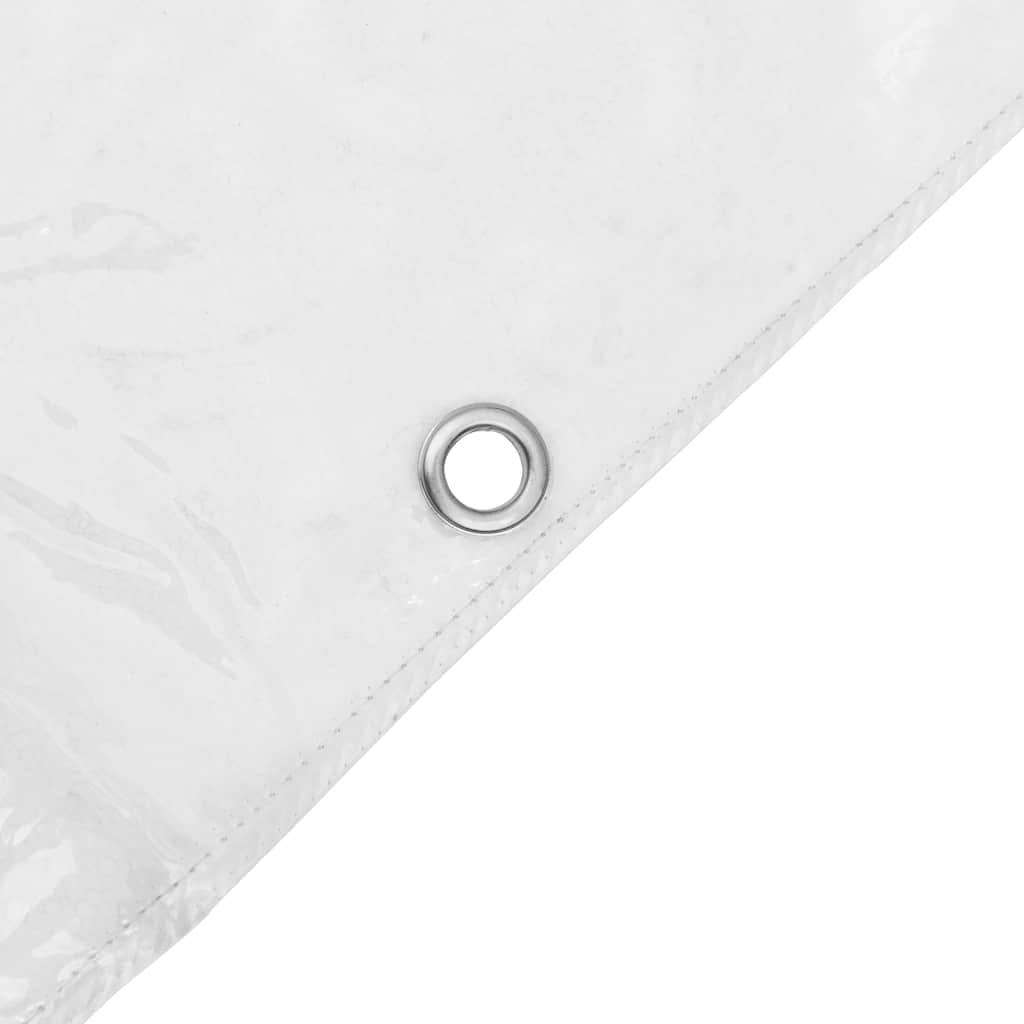 Klar presenning med öljetter 2x5 m PVC