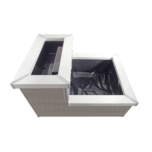 409264 Ubbink Acqua Arte Water Feature "Aveiro" Grey 1387086