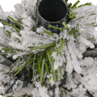 Plastgran med snö gångjärn 300 cm