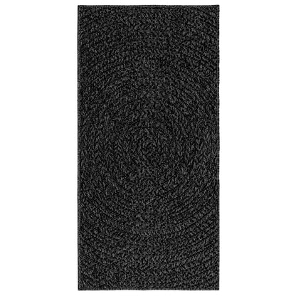 Matta ZIZUR antracit 60x110 cm jutelook inomhus och utomhus
